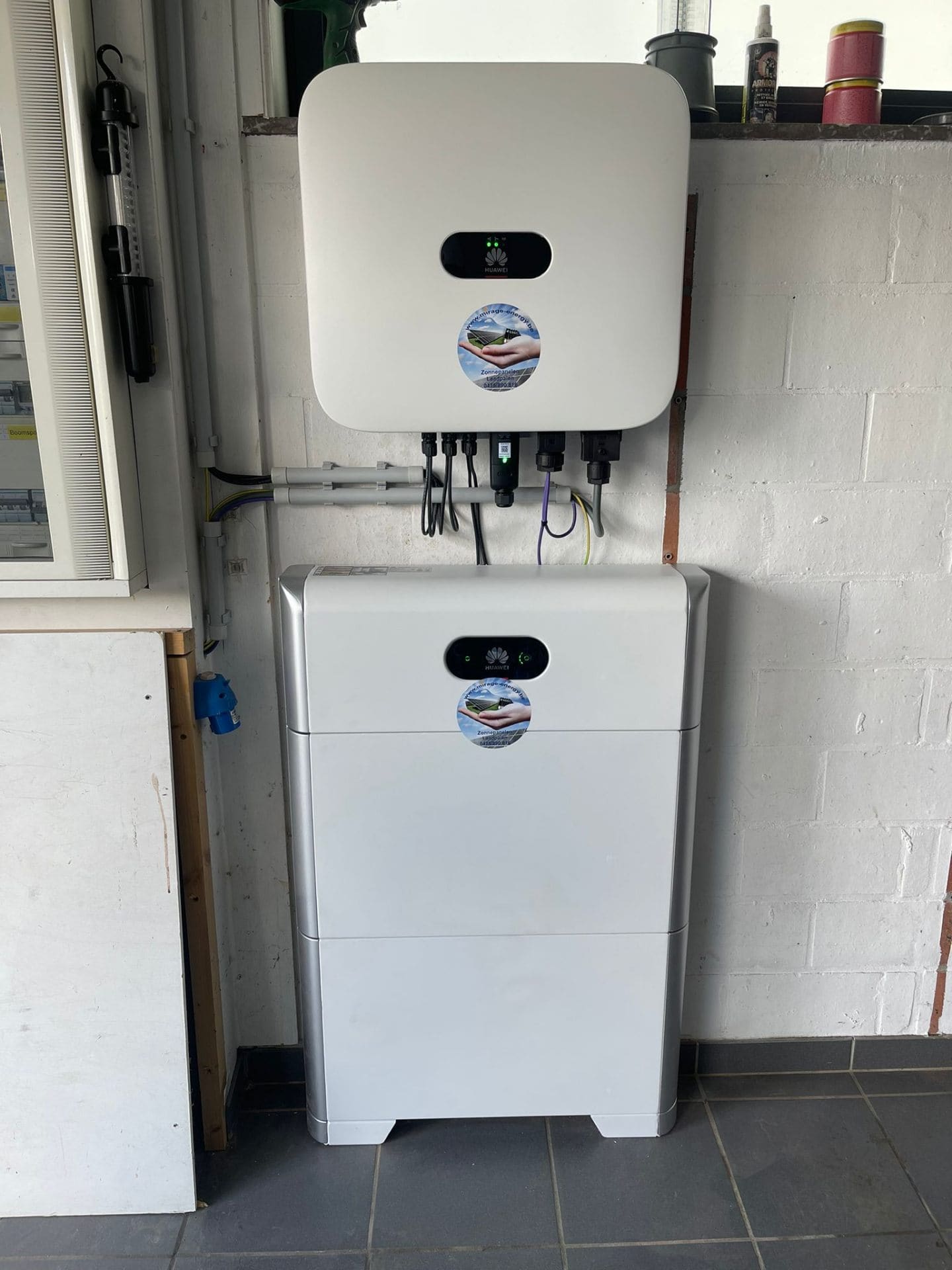 Thuisbatterij installatie door Mirage Energy