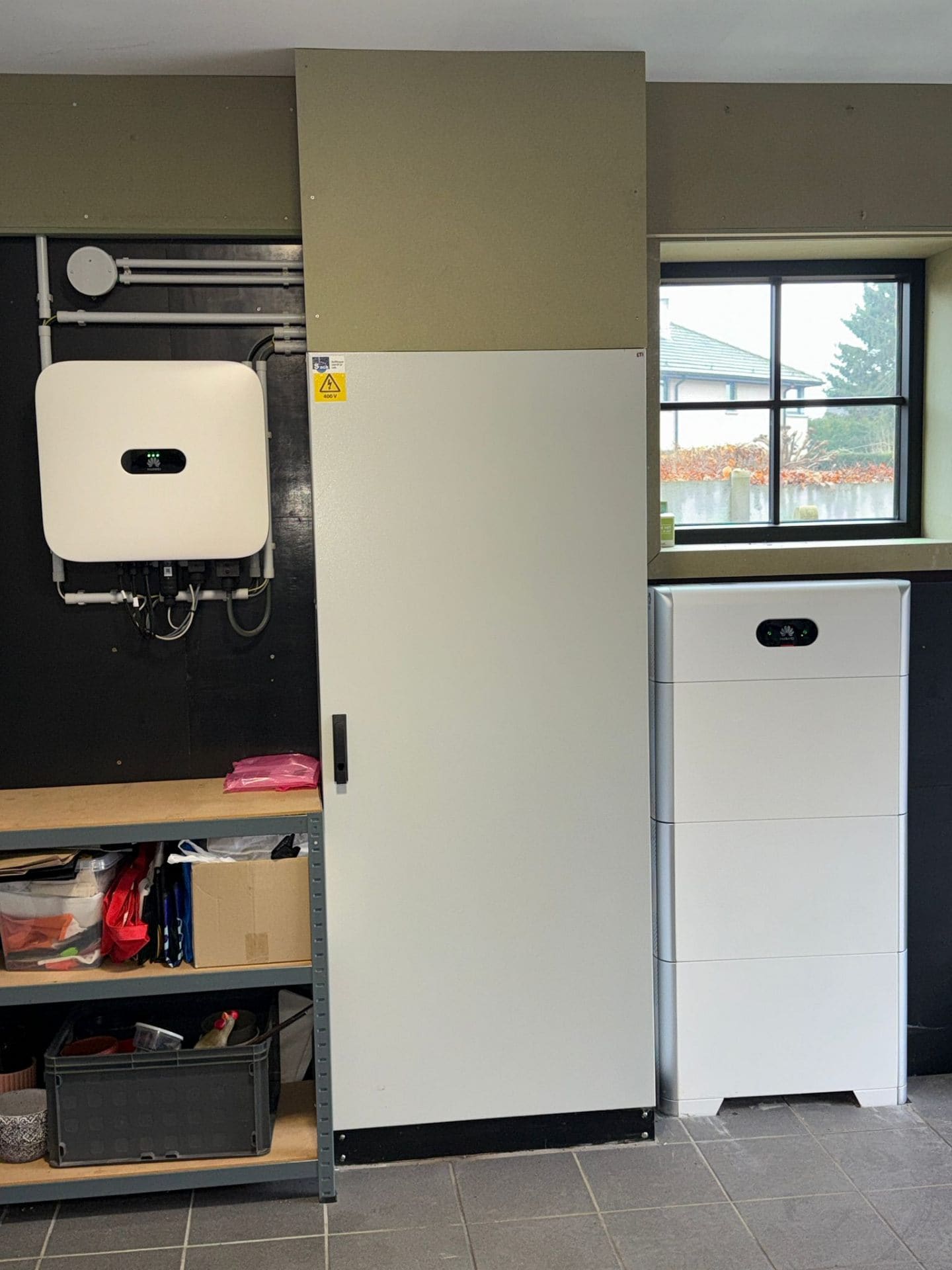 Huawei thuisbatterij + omvormer