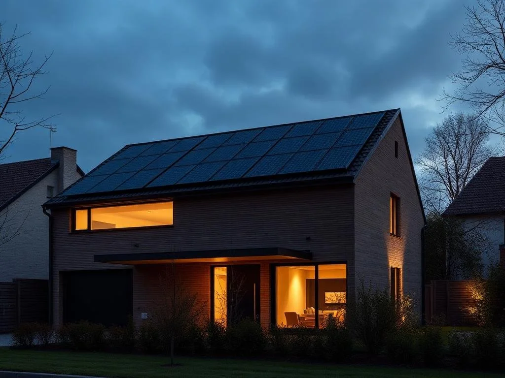 Woning met zonnepanelen van Mirage Energy